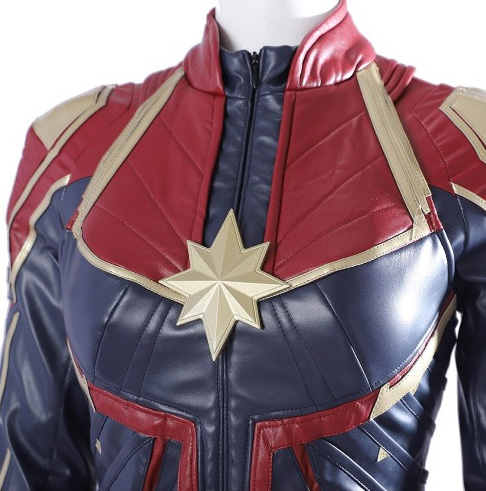 captain marvel cosplay costume