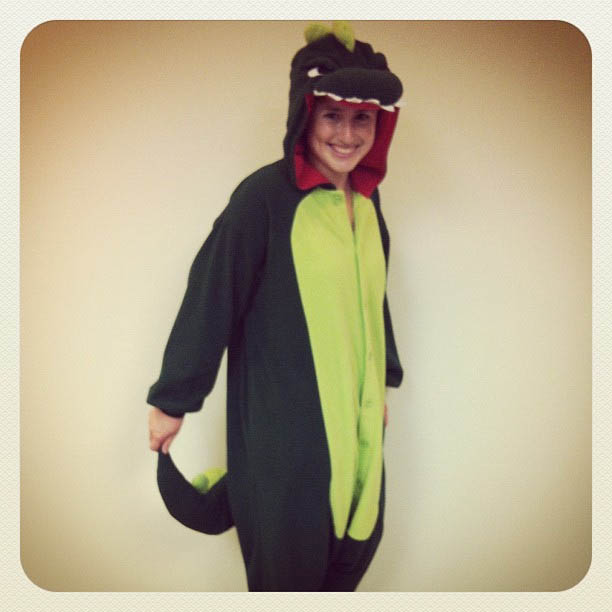 dinosaur onesie for female